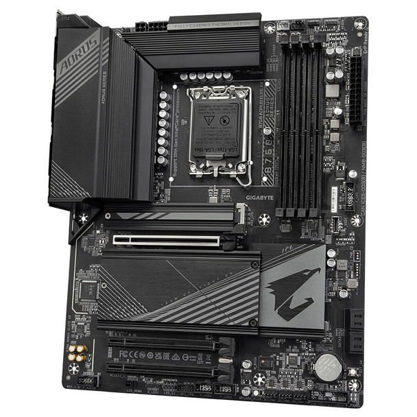 Gigabyte B760 AORUS ELITE AX (rev. 1.0) Intel B760 LGA 1700 micro ATX 889523035924