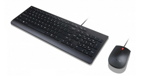 Lenovo Essential keyboard Mouse included USB Spanish Black