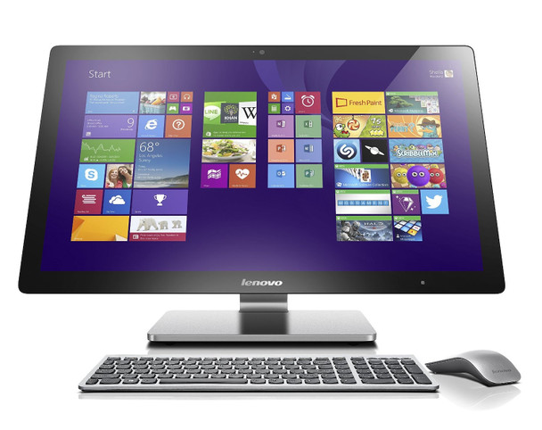 Lenovo IdeaCentre A740 i7-4558U Intel® Core™ i7 68.6 cm (27") 2560 x 1440 pixels Touchscreen 8 GB DDR3L-SDRAM 1 TB Hybrid-HDD All-in-One PC NVIDIA® GeForce® GTX 850A Windows 8.1 Silver 888772169015