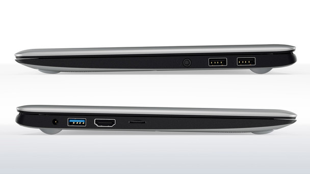 Lenovo IdeaPad 110s Laptop 29.5 cm (11.6") HD Intel® Celeron® N3160 2 GB DDR3L-SDRAM 32 GB Flash Windows 10 Home Black, Silver 191999115919