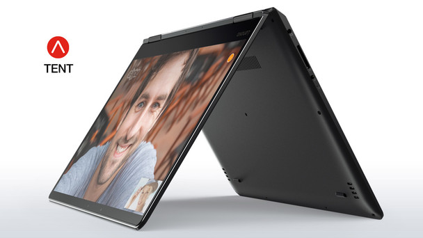 Lenovo Yoga 710 Hybrid (2-in-1) 39.6 cm (15.6") Touchscreen Full HD Intel® Core™ i7 i7-7500U 16 GB DDR4-SDRAM 256 GB SSD NVIDIA® GeForce® 940MX Windows 10 Pro Black 191376315826