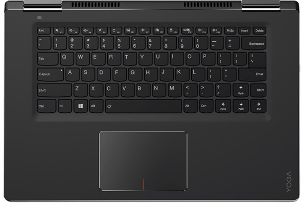 Lenovo Yoga 710 Hybrid (2-in-1) 39.6 cm (15.6") Touchscreen 4K Ultra HD Intel® Core™ i7 i7-7500U 16 GB DDR4-SDRAM 512 GB SSD NVIDIA® GeForce® 940MX Windows 10 Home Black 191376315796