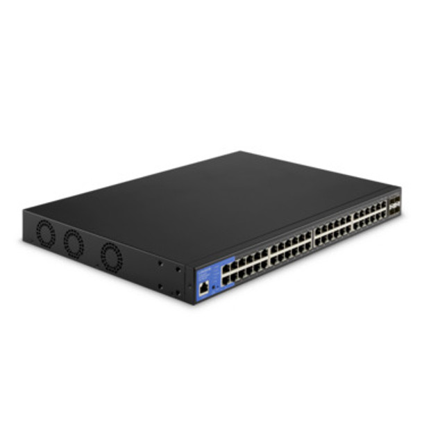Linksys LGS352MPC network switch Managed L3 Gigabit Ethernet (10/100/1000) Power over Ethernet (PoE) 1U Black 745883810192