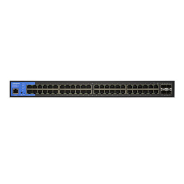 Linksys LGS352MPC network switch Managed L3 Gigabit Ethernet (10/100/1000) Power over Ethernet (PoE) 1U Black 745883810192