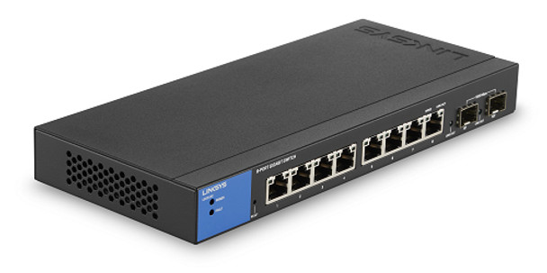 Linksys LGS310C network switch Managed Gigabit Ethernet (10/100/1000) Black 745883810147