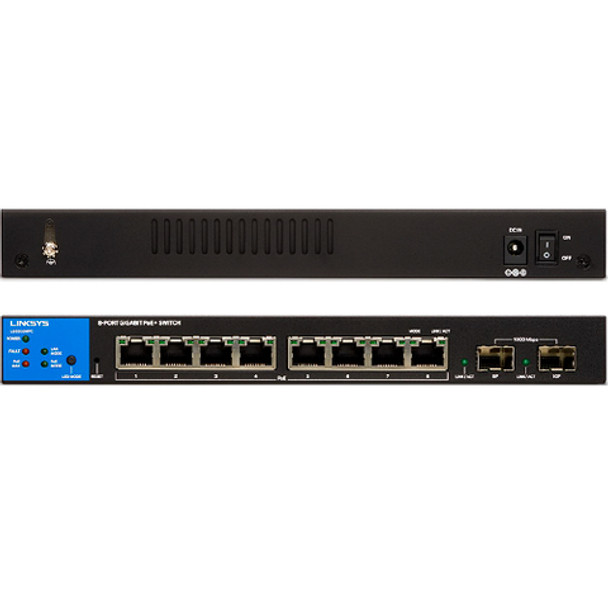 Linksys LGS310C network switch Managed Gigabit Ethernet (10/100/1000) Black 745883810147