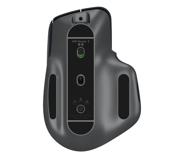 Logitech MX Master 3 mouse Right-hand RF Wireless + Bluetooth Laser 4000 DPI 097855151544