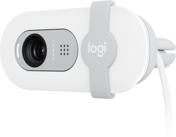 Logitech Brio 100 webcam 2 MP 1920 x 1080 pixels USB White 097855188625