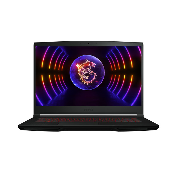 MSI Gaming Thin GF63 12UCX-458CA Laptop 39.6 cm (15.6") Full HD Intel® Core™ i5 i5-12450H 8 GB DDR4-SDRAM 512 GB SSD NVIDIA GeForce RTX 2050 Wi-Fi 6 (802.11ax) Windows 11 Home Black 824142326664