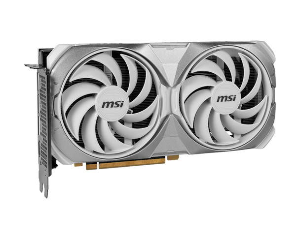 MSI VENTUS GeForce RTX 4070 2X WHITE 12G OC NVIDIA 12 GB GDDR6X 824142335499