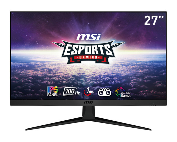 MSI G2712V computer monitor 68.6 cm (27") 1920 x 1080 pixels Full HD Black 824142317815