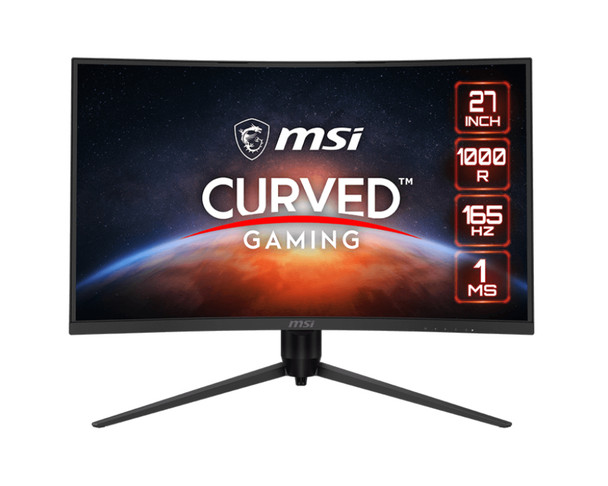 MSI Optix G271CQR computer monitor 68.6 cm (27") 2560 x 1440 pixels Wide Quad HD LED Black 824142273951