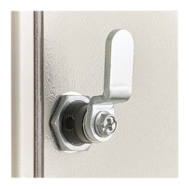 Tripp Lite SRN4G6UDP SmartRack Industrial Enclosure with Lock - NEMA 4, Wall Mount, Metal Construction, 20.5 in. Depth, 6U, Gray 037332273093