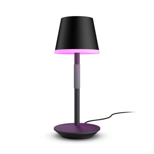 Philips Hue White and colour ambience 046677576455 smart lighting Smart table lamp Bluetooth/Zigbee Black 6 W 046677576455