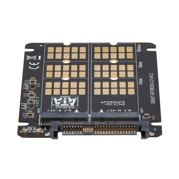 Tripp Lite P970-U2M2 U.2 to M.2 Adapter for M.2 PCIe NVMe SSD, SFF-8639 037332279521