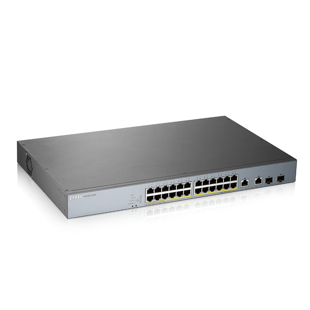 Zyxel GS1350-26HP-EU0101F network switch Managed L2 Gigabit Ethernet (10/100/1000) Power over Ethernet (PoE) Grey 760559126353
