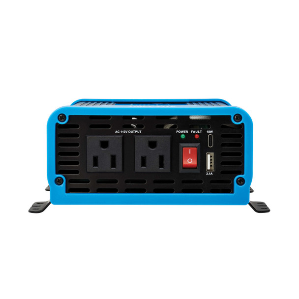 Tripp Lite 300W Compact Power Inverter - 2x 5-15R, USB Charging, Pure Sine Wave 037332265821