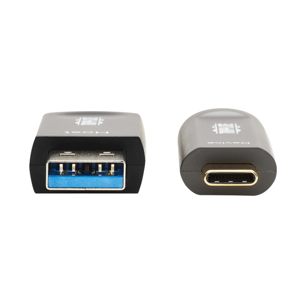 Tripp Lite U428F-20M-D3 USB-A to USB-C AOC Cable (M/M) - USB 3.2 Gen 2 (10Gbps) Plenum-Rated Fiber Active Optical - Data Only, Black, 20 m (66 ft.) 037332275042