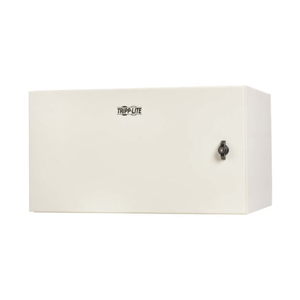 Tripp Lite SRN4G6U SmartRack Industrial Enclosure with Lock - NEMA 4, Wall Mount, Metal Construction, 16.5 in. Depth, 6U, Gray 037332273109