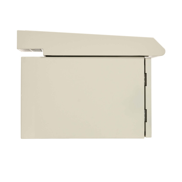 Tripp Lite SmartRack Industrial Enclosure with Lock - NEMA 3R, Wall Mount, Metal Construction, Hinged Back, Internal Fans, 28 in. Depth, 9U, Gray 037332277831