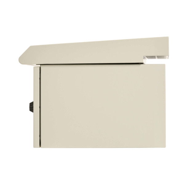 Tripp Lite SmartRack Industrial Enclosure with Lock - NEMA 3R, Wall Mount, Metal Construction, Hinged Back, Internal Fans, 28 in. Depth, 9U, Gray 037332277831