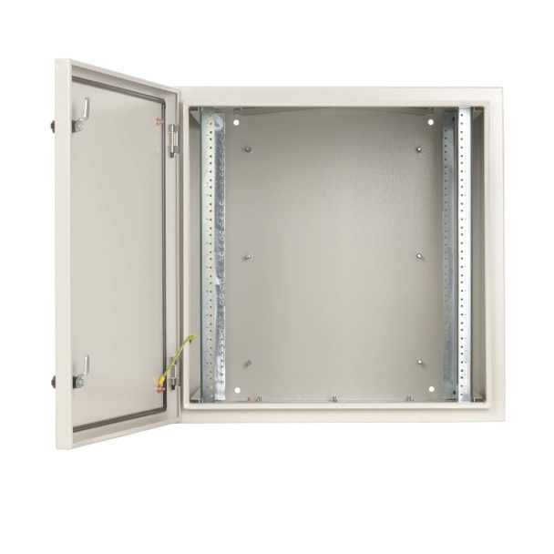 Tripp Lite SRN4G12U SmartRack Industrial Enclosure with Lock - NEMA 4, Wall Mount, Metal Construction, 23 in. Depth, 12U, Gray 037332273116