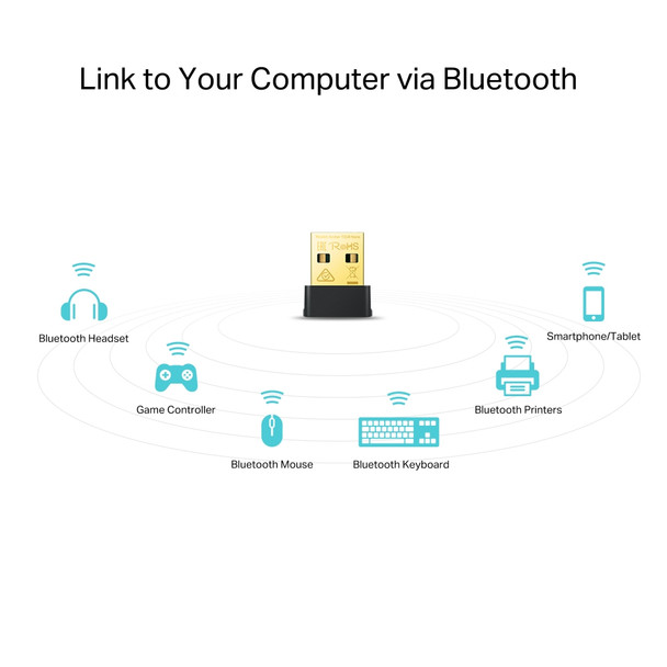 TP-Link AC600 Nano Wi-Fi Bluetooth 4.2 USB Adapter 840030702600