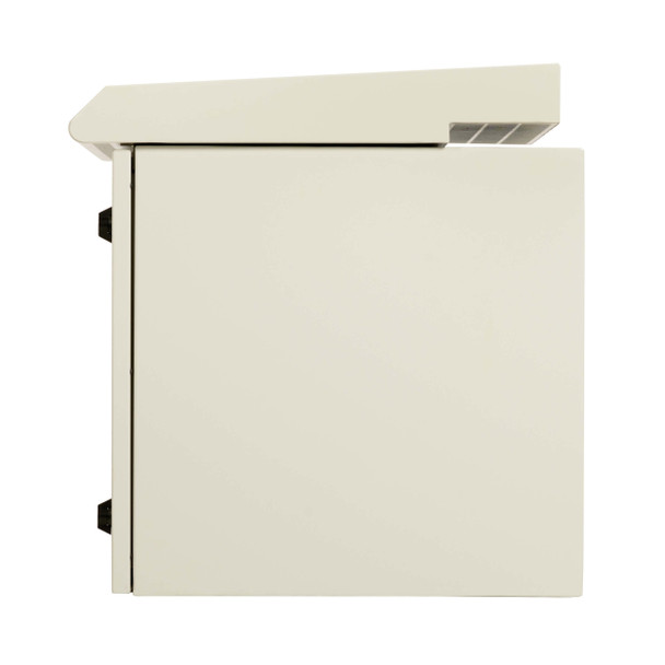 Tripp Lite SmartRack Industrial Enclosure with Lock - NEMA 3R, Wall Mount, Metal Construction, Internal Fans, 23 in. Depth, 12U, Gray 037332276841