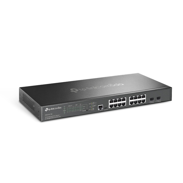 TP-Link Omada 16-Port 2.5G and 2-Port 10GE SFP+ L2+ Managed Switch with 8-Port PoE+ 840030709722