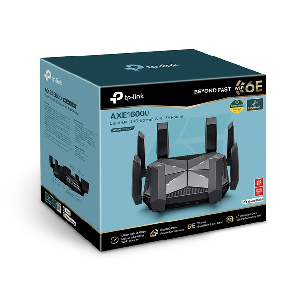 TP-Link Archer AXE5400 Tri-Band Gigabit Wi-Fi 6E Router 840030708039