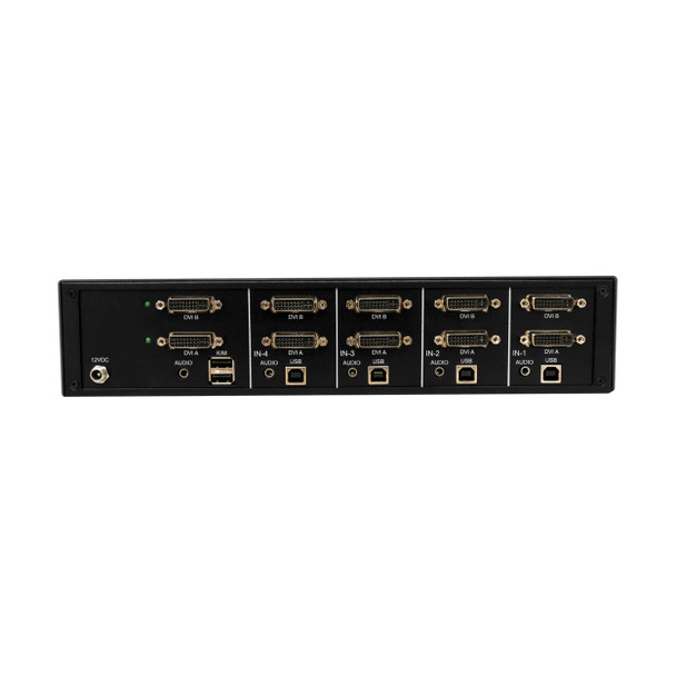 Tripp Lite B002-DV2A4-N4 Secure KVM Switch, 4-Port, Dual Head, DVI to DVI, NIAP PP4.0, Audio, TAA 037332274335