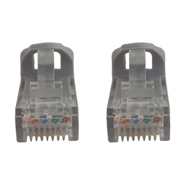Tripp Lite N261-007-GY Cat6a 10G Snagless Molded UTP Ethernet Cable (RJ45 M/M), PoE, Gray, 7 ft. (2.1 m) 037332277343