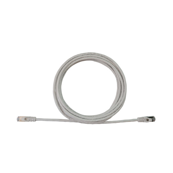 Tripp Lite N262-S25-WH Cat6a 10G Snagless Shielded Slim STP Ethernet Cable (RJ45 M/M), PoE, White, 25 ft. (7.6 m) 037332276162
