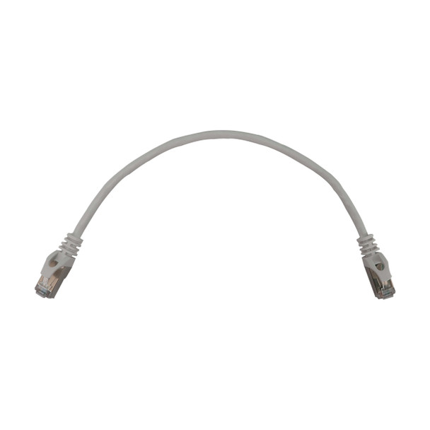 Tripp Lite N262-S01-WH Cat6a 10G Snagless Shielded Slim STP Ethernet Cable (RJ45 M/M), PoE, White, 1 ft. (0.3 m) 037332275813