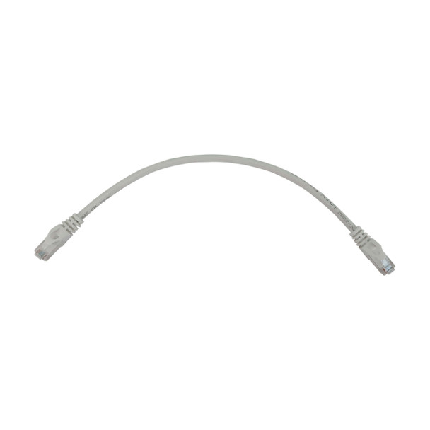 Tripp Lite N261-001-WH Cat6a 10G Snagless Molded UTP Ethernet Cable (RJ45 M/M), PoE, White, 1 ft. (0.3 m) 037332277251