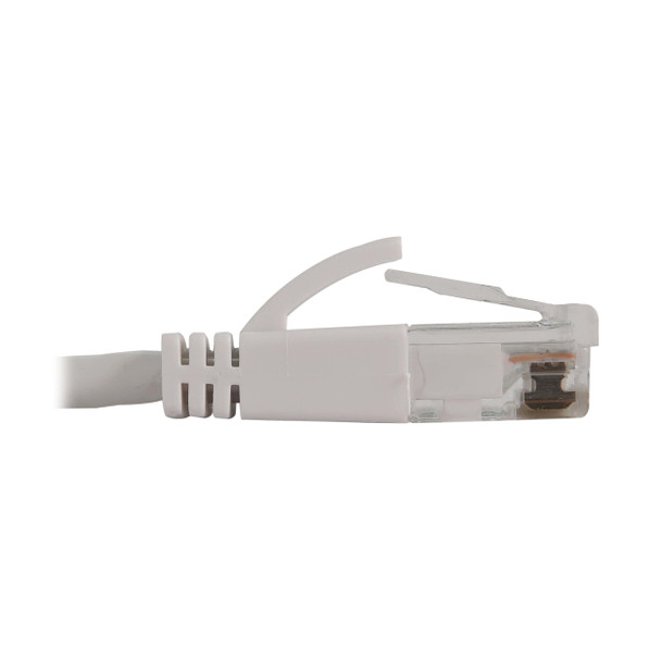 Tripp Lite N261-S05-WH Cat6a 10G Snagless Molded Slim UTP Ethernet Cable (RJ45 M/M), PoE, White, 5 ft. (1.5 m) 037332276339