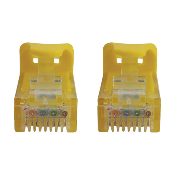 Tripp Lite N261-020-YW Cat6a 10G Snagless Molded UTP Ethernet Cable (RJ45 M/M), PoE, Yellow, 20 ft. (6.1 m) 037332277473