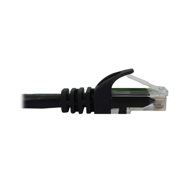 Tripp Lite N261-100-BK Cat6a 10G Snagless Molded UTP Ethernet Cable (RJ45 M/M), PoE, Black, 100 ft. (30.5 m) 037332277589