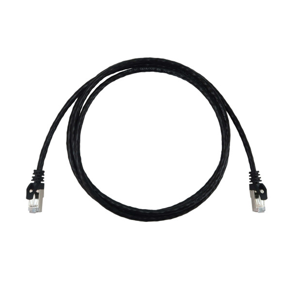 Tripp Lite N262-S06-BK Cat6a 10G Snagless Shielded Slim STP Ethernet Cable (RJ45 M/M), PoE, Black, 6 ft. (1.8 m) 037332275943