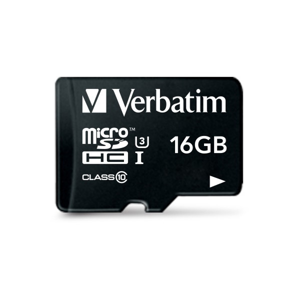 Verbatim Pro 16 GB MicroSDHC UHS Class 10 023942470403