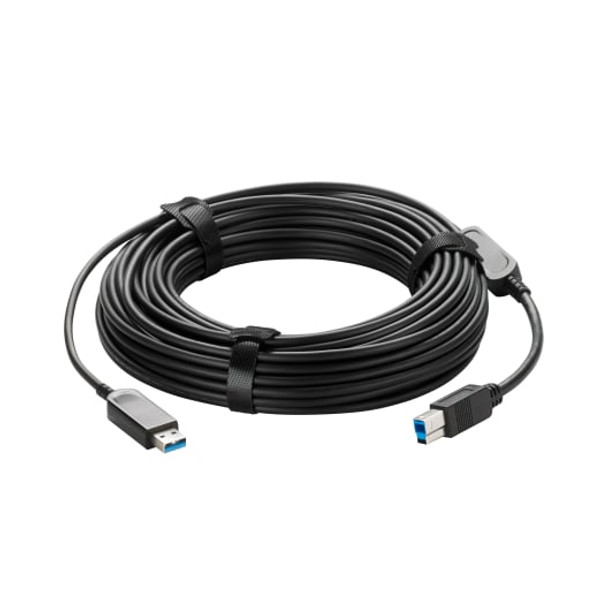 Vaddio 440-1015-015 USB cable 15 m USB 3.2 Gen 2 (3.1 Gen 2) USB B USB A Black 840077508036