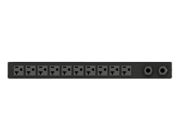 Vertiv Geist AN01X1R0-10S203-2ST5ST5A011-D power distribution unit (PDU) 10 AC outlet(s) 0U Black