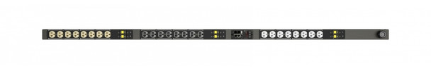 Vertiv MN03E4B1-24D203-3TL21A0A10-S power distribution unit (PDU) 24 AC outlet(s) 0U Black