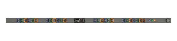 Vertiv Geist MNU3EGB0-24PK33-2PS56B0A10-S-A power distribution unit (PDU) 24 AC outlet(s) 0U Black