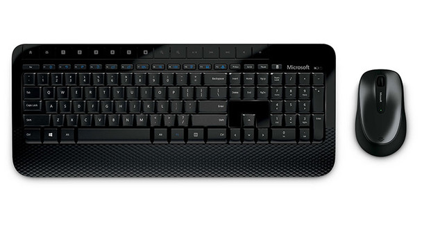 Microsoft 2000 keyboard RF Wireless Black 46879