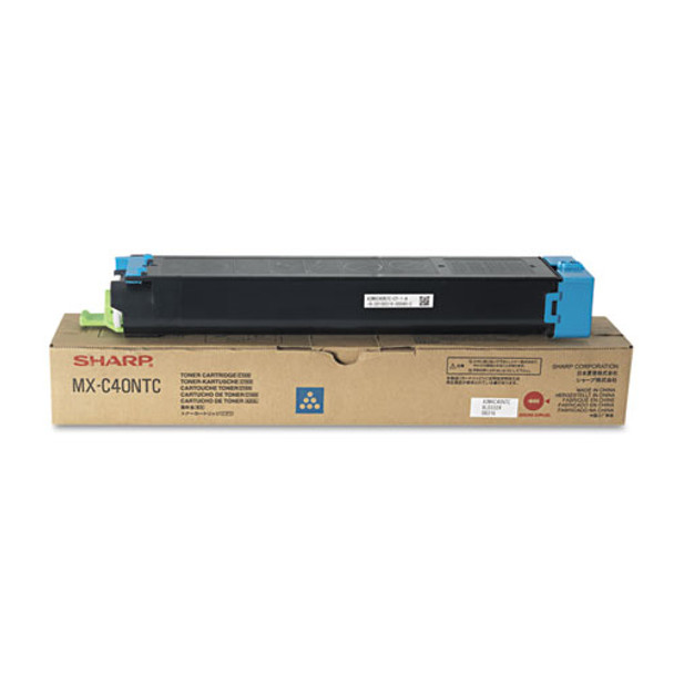 Sharp MXC40NTC toner cartridge 1 pc(s) Original Cyan