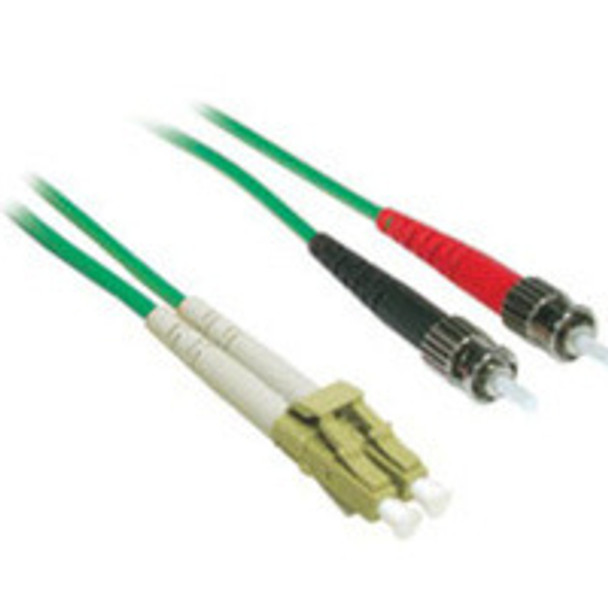 C2G 5m LC/ST Duplex 62.5/125 Multimode Fiber Patch Cable fibre optic cable Green 757120372141