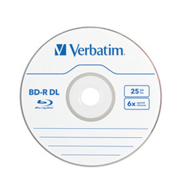 Verbatim BD R DL 6X BD-R DL 50 GB 25 pc(s) 023942983569