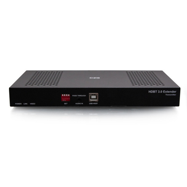 C2G HDMI HDBaseT + USB-B to A + RS232 Over Cat Extender Box TX to Box RX (18Gbps) 4K 60Hz up to 100m (328ft) 757120300557 C2G30055