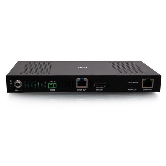 C2G HDMI HDBaseT + USB-B to A + RS232 Over Cat Extender Box TX to Box RX (18Gbps) 4K 60Hz up to 100m (328ft) 757120300557 C2G30055